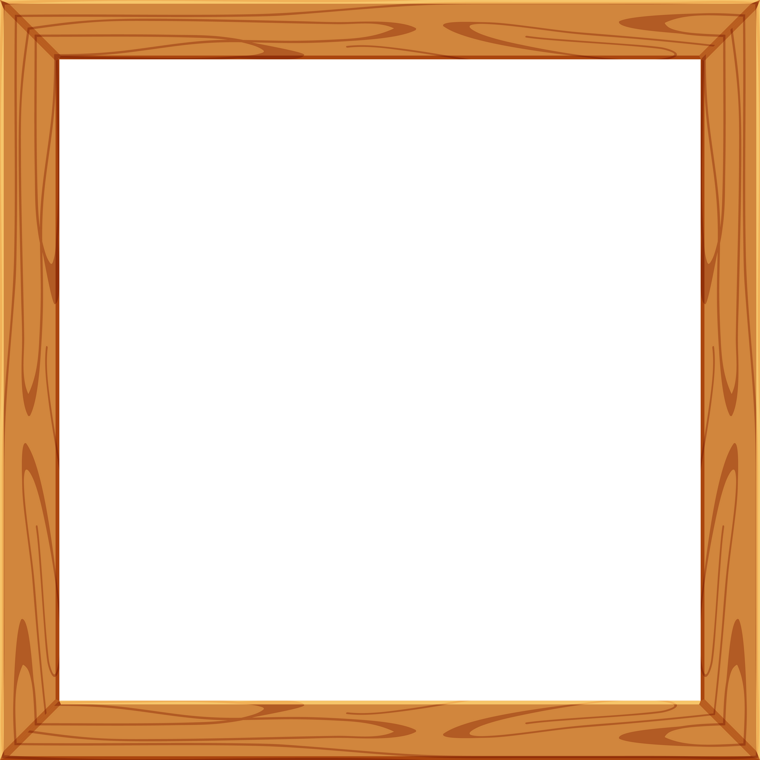 Square Wooden Frame